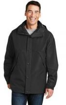 Port Authority Adult Unisex Full zip 3-in-1 Jacket With Hood and Pockets